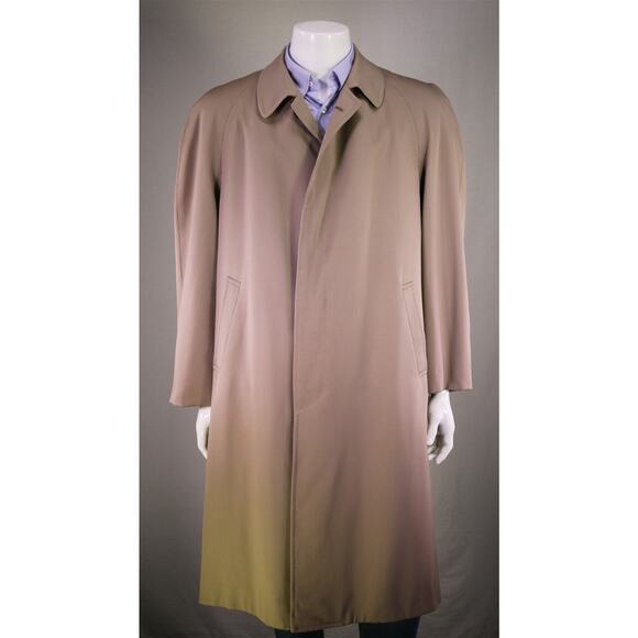 Brooks Brothers Other - Brooks Brothers Vintage Made in USA Tan Wool Trench Coat Men's 40L